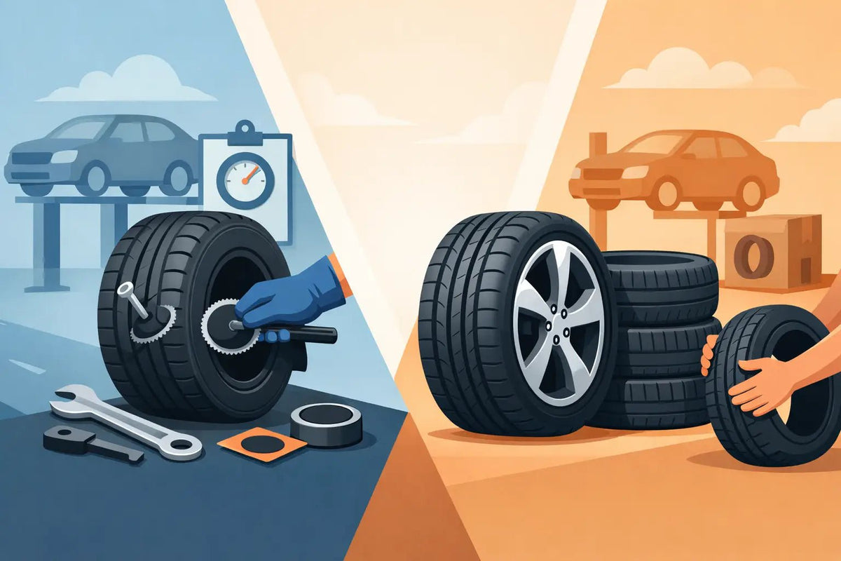 Band reparatie of vervanging: wat is verstandig? - Peelrandbanden