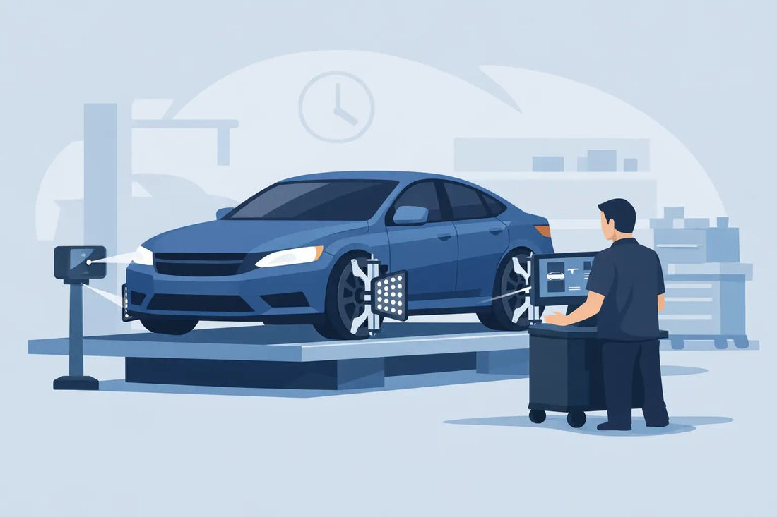 Hoe lang duurt uitlijnen van een auto? - Peelrandbanden