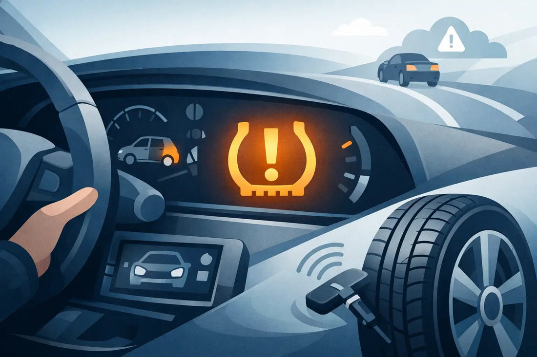 Wat betekent TPMS melding in je auto? - Peelrandbanden