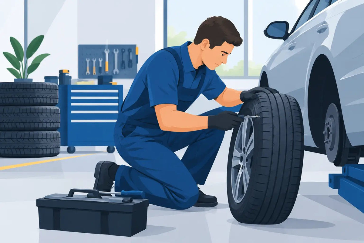 Wanneer autoband professioneel laten repareren? - Peelrandbanden