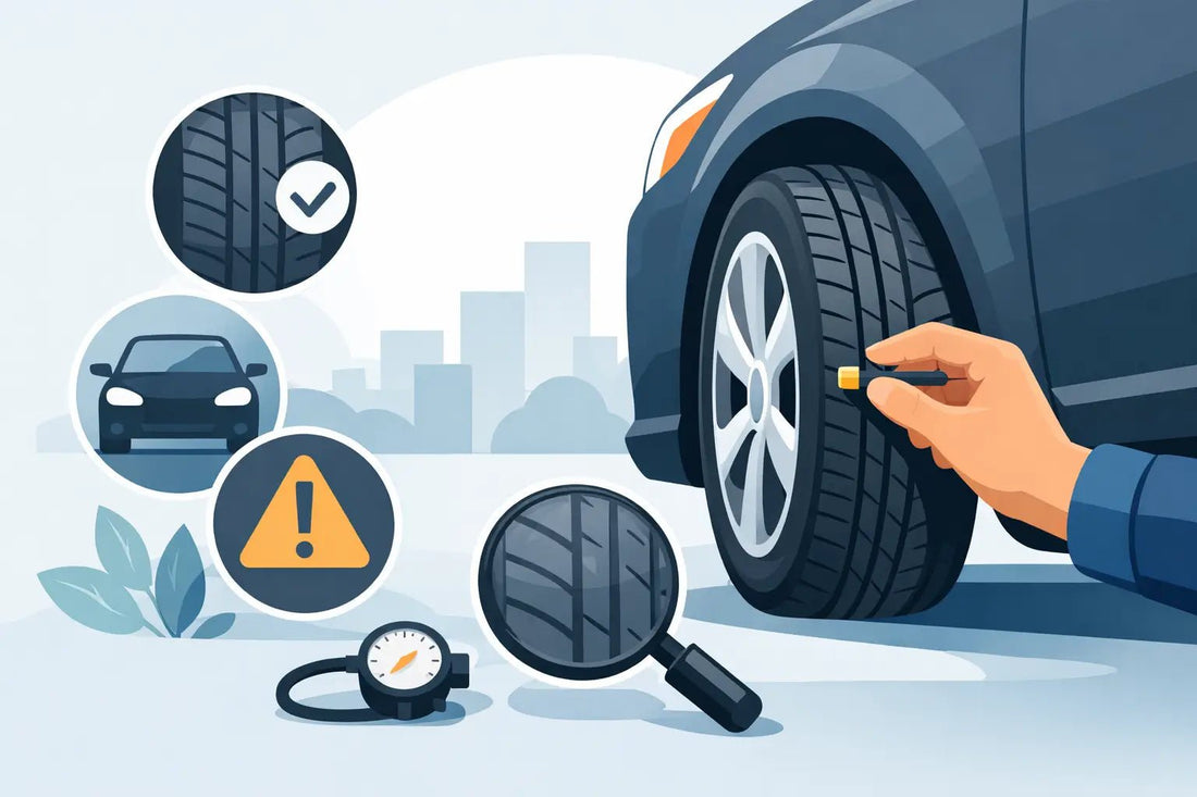 Gids voor bandenprofiel controleren bij uw auto - Peelrandbanden
