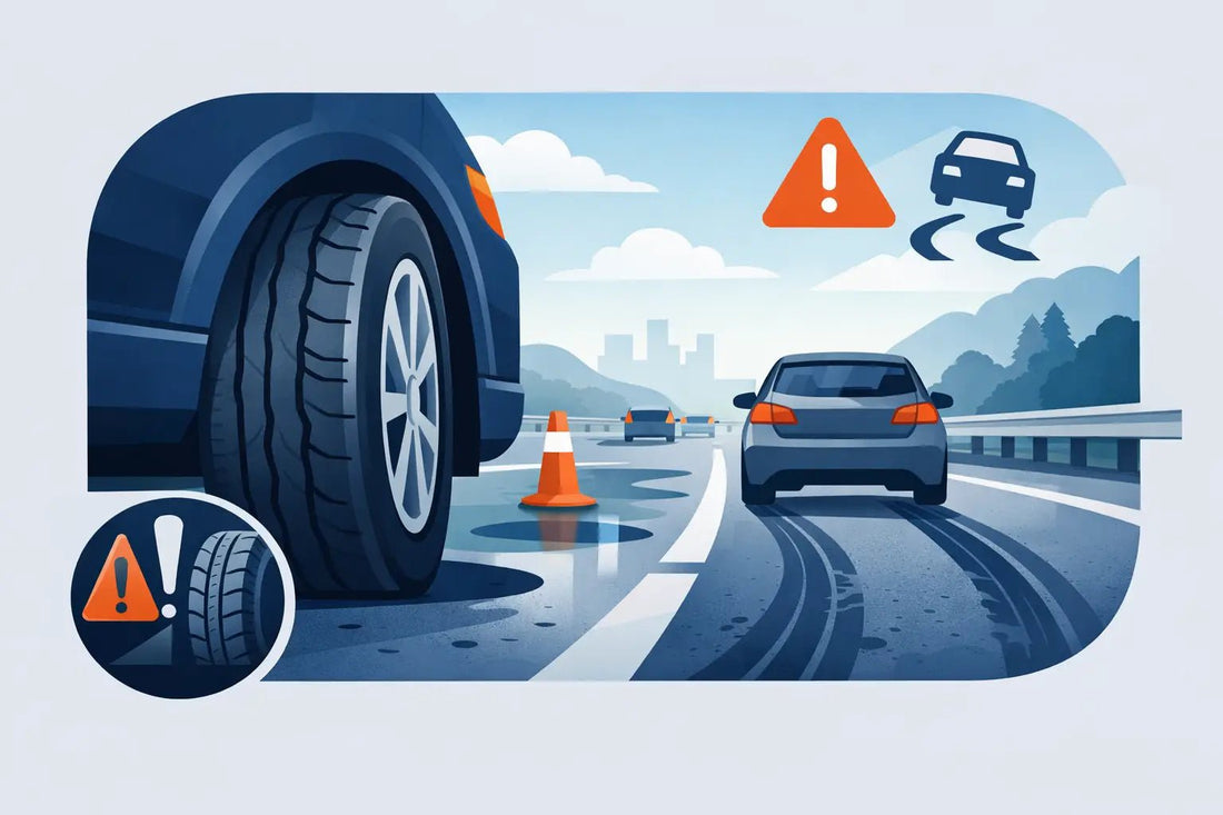 Veilig rijden met versleten banden, kan dat? - Peelrandbanden