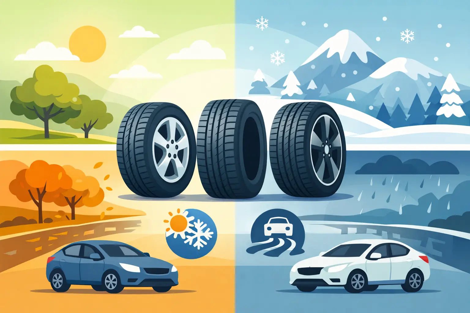 All season banden vergelijken voor uw auto - Peelrandbanden