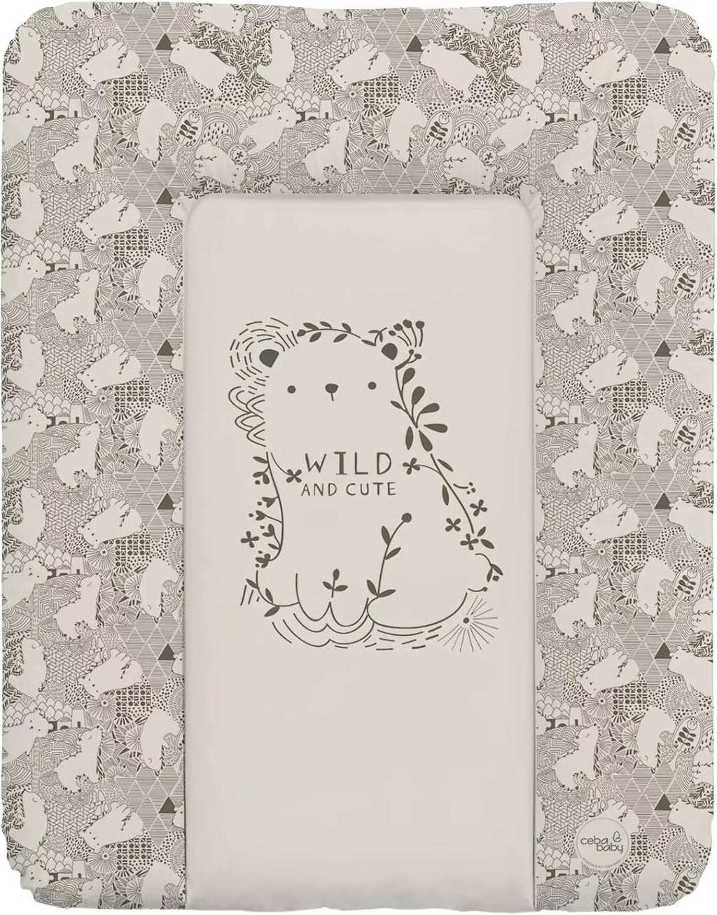 Changing Table Mattress 50X70 Cm-Soft and Waterproof Pillow for Diaper Change Babies and Children-Wild Fantasy