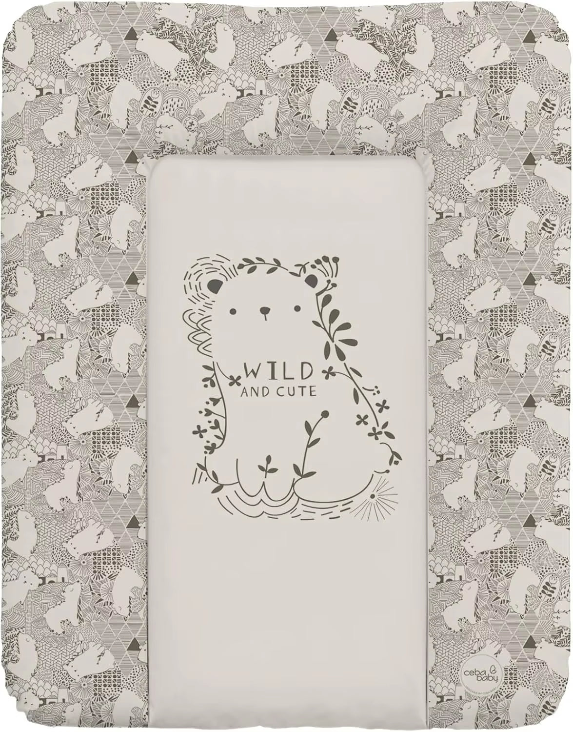 Changing Table Mattress 50X70 Cm-Soft and Waterproof Pillow for Diaper Change Babies and Children-Wild Fantasy