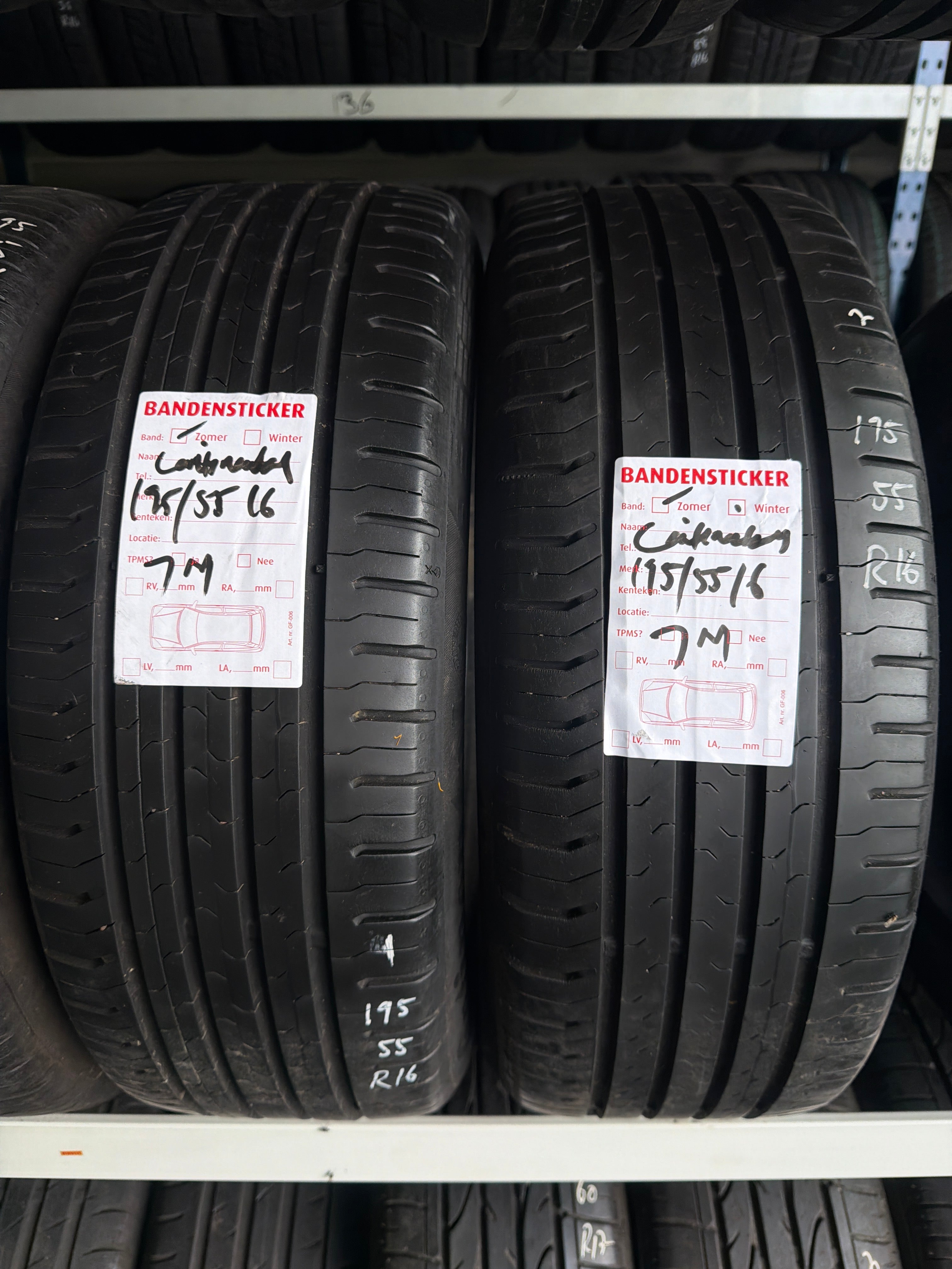 🔥 CONTINENTAL 195/55 R16 BESCHIKBAAR 🔥