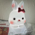 Cute Baby Night Light Dimmable Usb Charging Bedroom Bedside Nightlight Skin-Friendly Eye Care Kid Lamp Gift Childen Kawaii Home