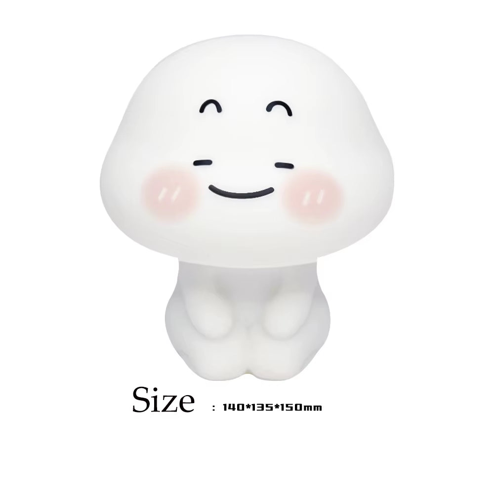 Cute Baby Night Light Dimmable Usb Charging Bedroom Bedside Nightlight Skin-Friendly Eye Care Kid Lamp Gift Childen Kawaii Home