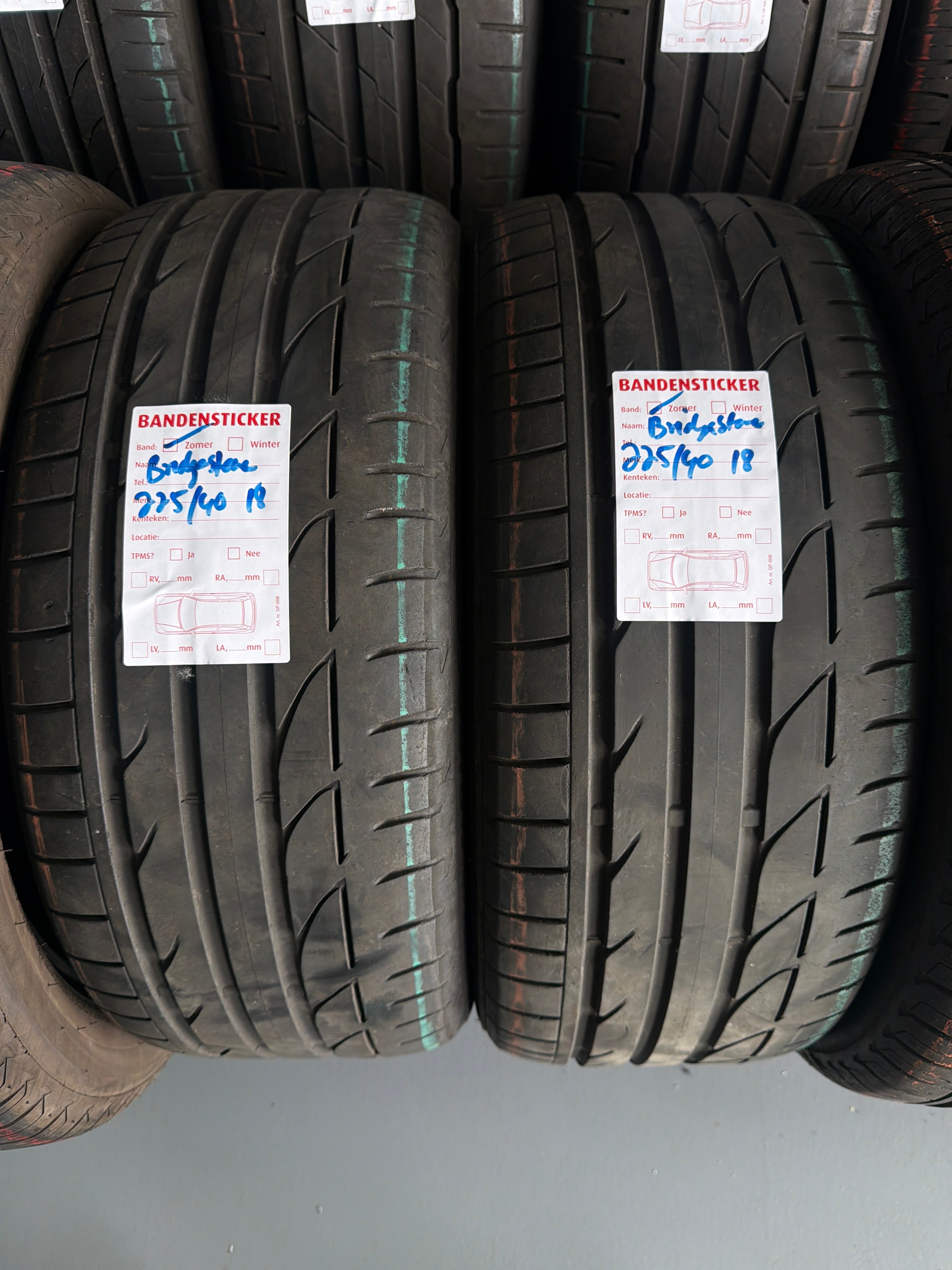 🔥 BRIDGESTONE 225/40 R18 ZOMERBANDEN TE KOOP 🔥