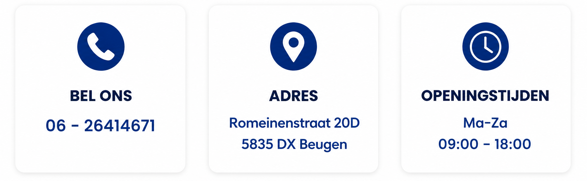Contactinformatie Peelrand Banden & Service