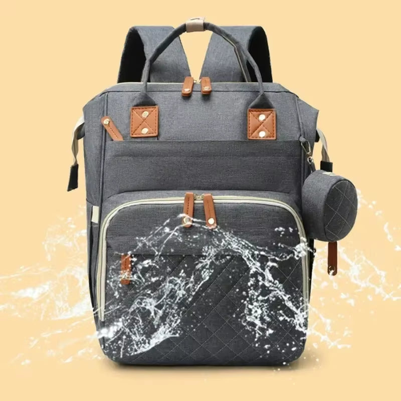 USB Mummy Bag Diaper Bag Backpack Waterproof Mommy Travel Nappy Bag for Baby Care Maternity Stroller Colorful Large Capacity