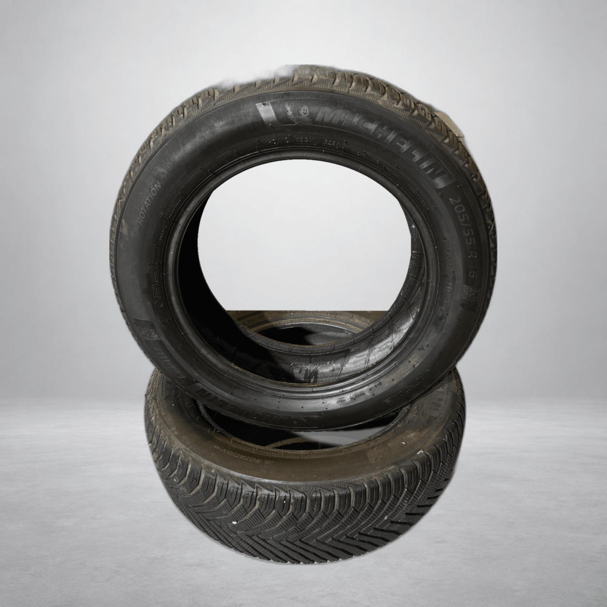 🔥 MICHELIN 205/55 R16 WINTERBANDEN TE KOOP 🔥 - Peelrandbanden