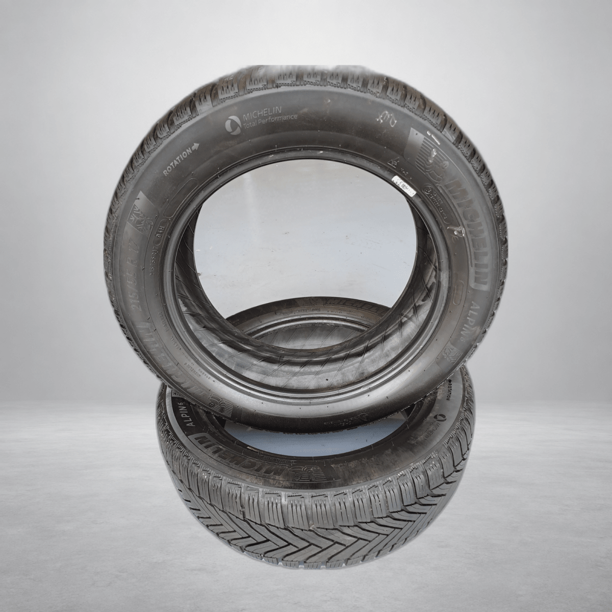 🔥 MICHELIN 215/55 R17 WINTERBANDEN TE KOOP 🔥 - Peelrandbanden