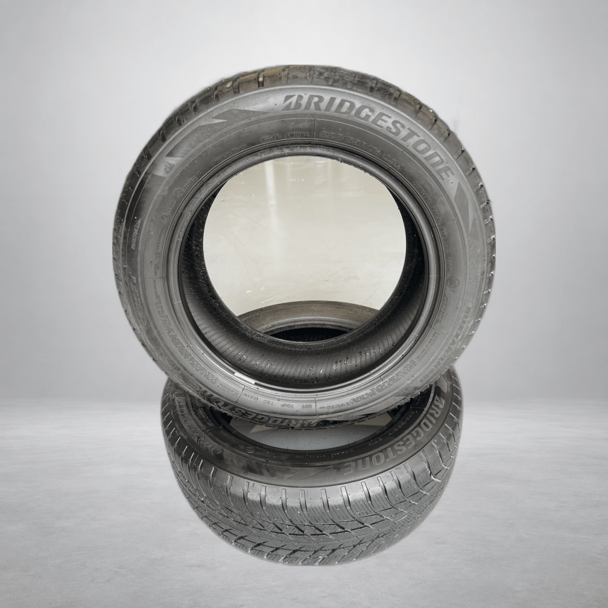 🔥 BRIDGESTONE 225/55 R17 WINTERBANDEN TE KOOP 🔥 - Peelrandbanden