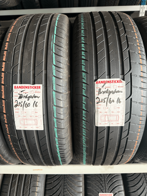 🔥 BRIDGESTONE 215/60 R18 ZOMERBANDEN TE KOOP 🔥 - Peelrandbanden