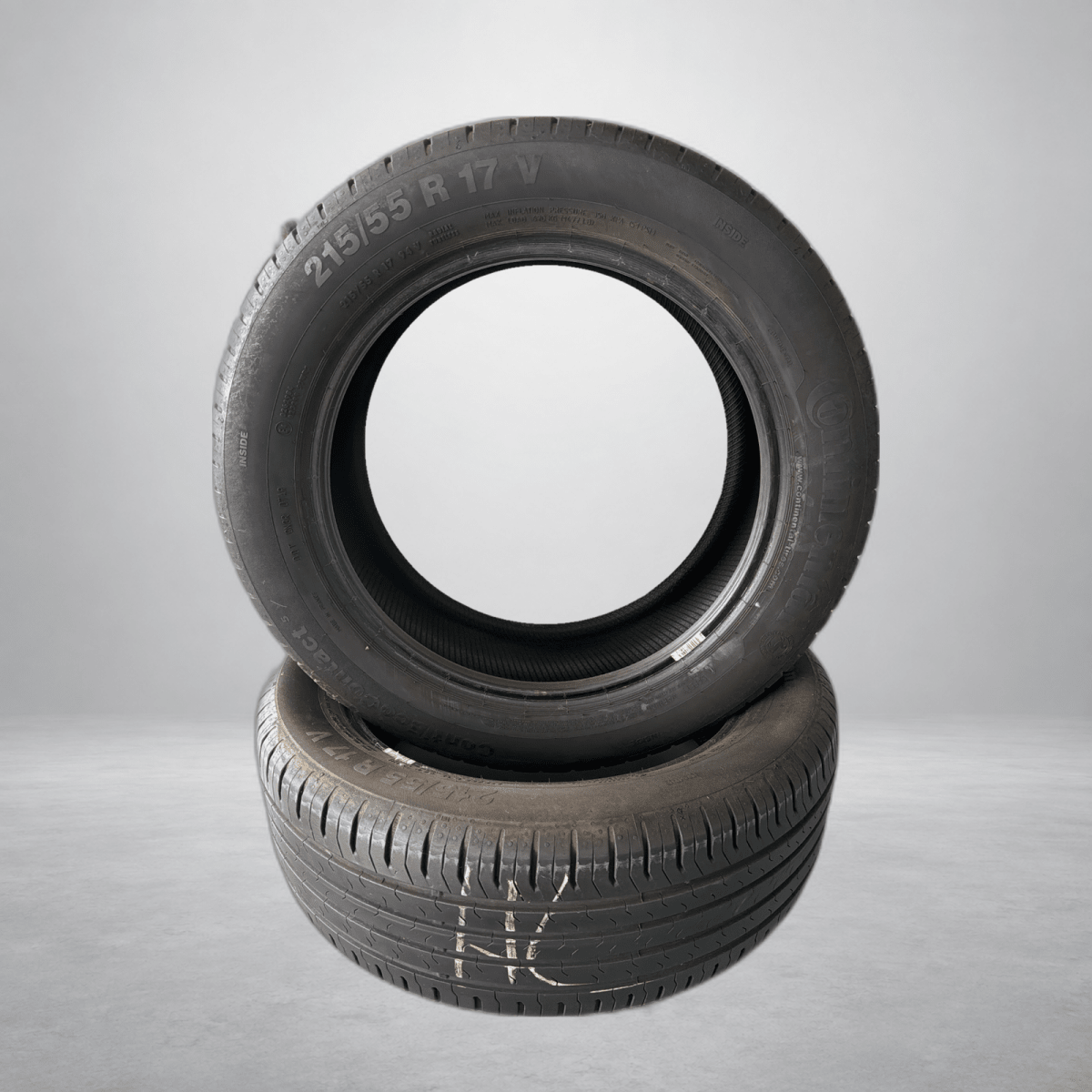 🔥 CONTINENTAL 215/55 R17 ZOMERBANDEN TE KOOP 🔥 - Peelrandbanden