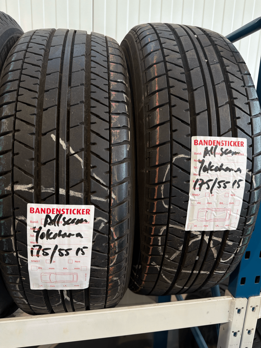 🔥 YOKOHAMA 175/55 R15 ALL-SEASON BANDEN TE KOOP 🔥 - Peelrandbanden